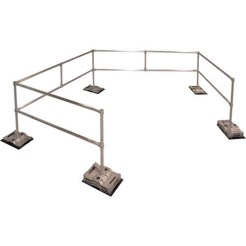 Syst&egrave;me RoofGuard classique - Trousses emball&eacute;es, Aluminium, 72" la x 216" lo x 42" ha Cantin et fils