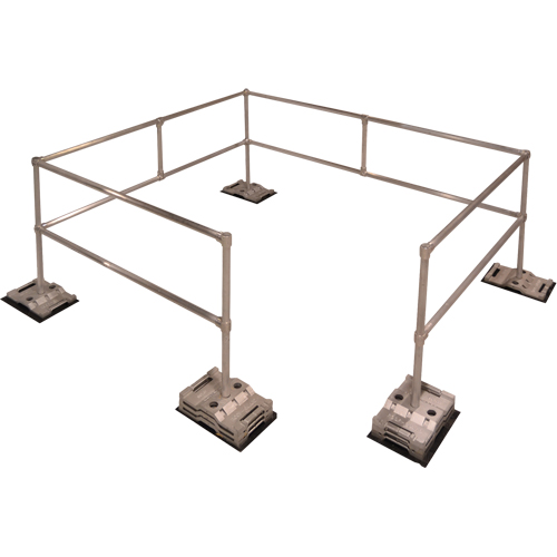 Syst&egrave;me RoofGuard classique - Trousses emball&eacute;es, Aluminium, 72" la x 216" lo x 42" ha Cantin et fils