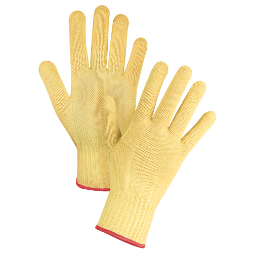 Gants tricot&eacute;s sans couture, Taille Petit/7, Calibre 7, Enveloppe en Kevlar, ASTM ANSI niveau A2/EN 388 niveau 3 Cantin et fils