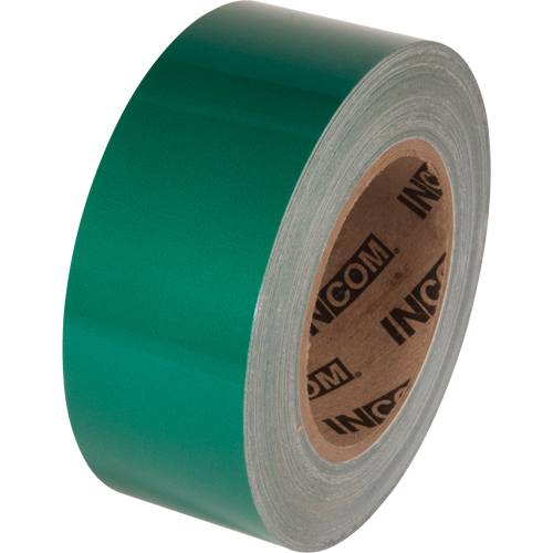 Ruban de marquage pour plancher Tuff Mark, 2" x 100', Polyester, Vert Cantin et fils