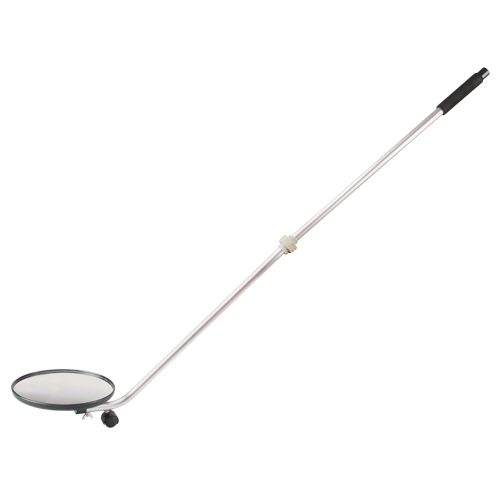 Inspection Mirror, 8.5" dia., Round, 47" Handle Cantin et fils