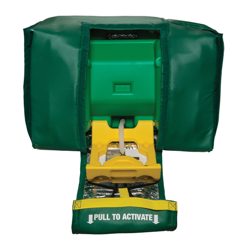 Tempered Portable Eyewash, Gravity-Fed, 9 gal. Capacity, Meets ANSI Z358.1 Cantin et fils