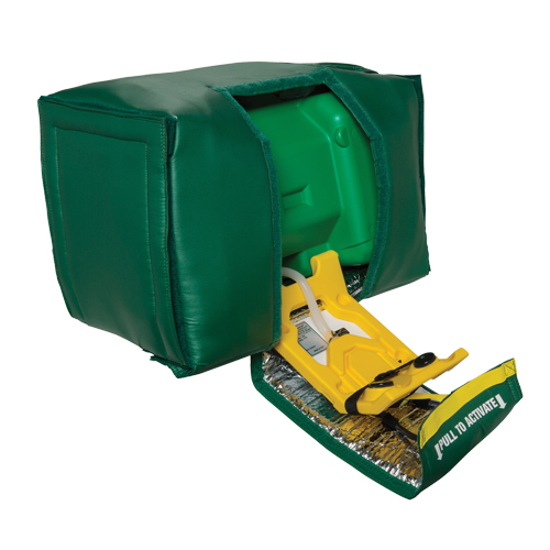 Tempered Portable Eyewash, Gravity-Fed, 9 gal. Capacity, Meets ANSI Z358.1 Cantin et fils