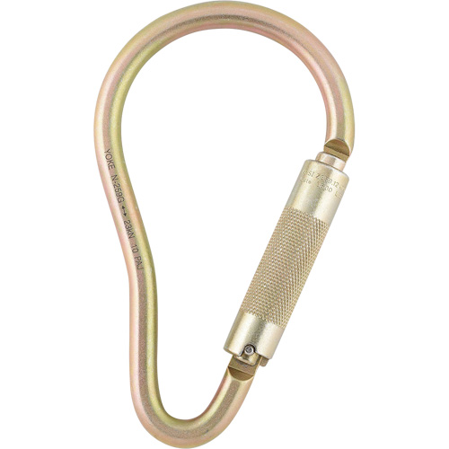 Dynamic Alloy Steel Auto-twist Lock Carabiner, Temporary Use Cantin et fils