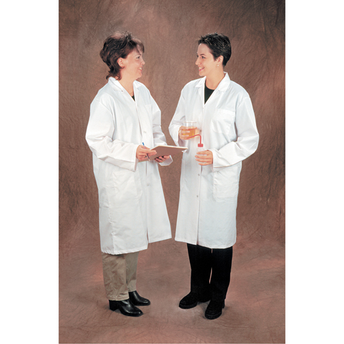 Lab Coats, Poly-Cotton, Small, White Cantin et fils