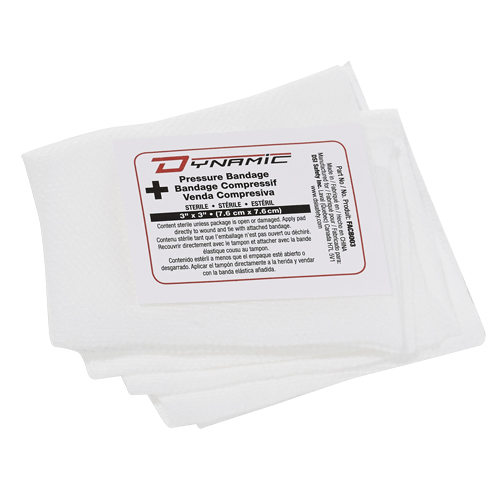 Dynamic Compress Bandage, 3" L x 3" W Cantin et fils