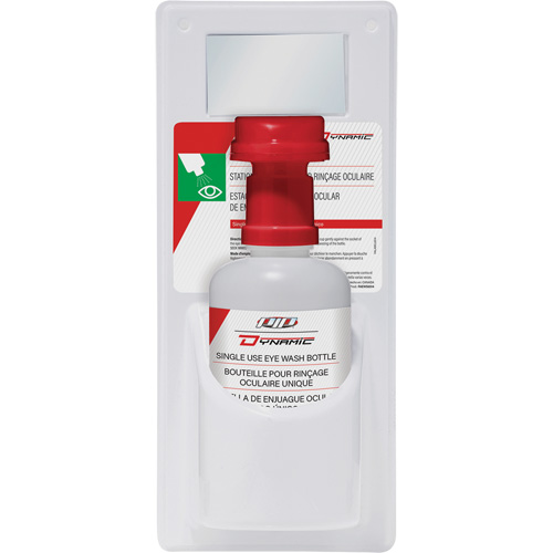 Douche oculaire &agrave; utilisation unique avec solution isotonique Dynamic, Simple Cantin et fils
