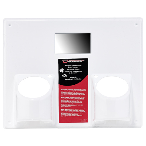 Dynamic Panel for Eye Wash Station Cantin et fils