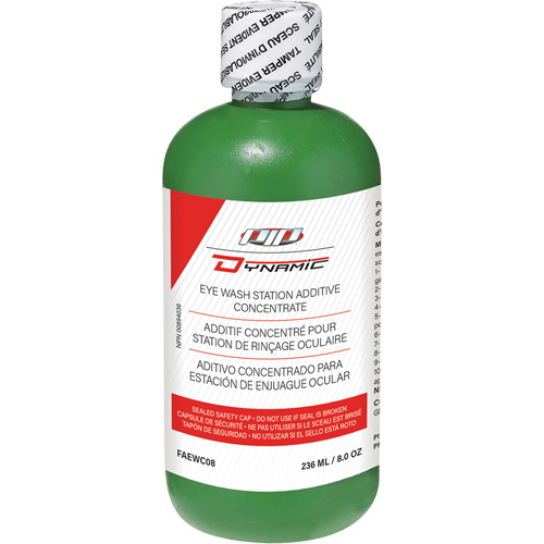 Dynamic Eyewash Additive Concentrate, Full Bottle, 8 oz. Cantin et fils