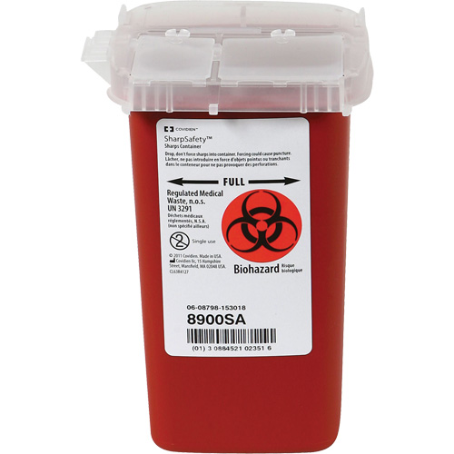 Contenant phl&eacute;botomie Sharps Dynamic, Capacit&eacute; de 1 L Cantin et fils