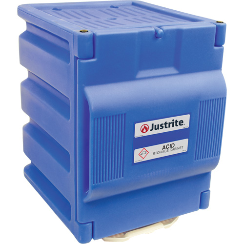 Countertop Polyethylene Acid Cabinet, 2 Gal., 14.25" x 19.75" x 17.125" Cantin et fils