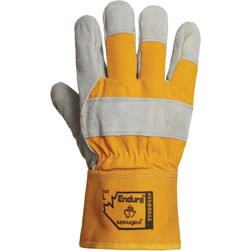 Endura&reg; Winter Fitters Glove, Large, Split Leather Palm, Boa Inner Lining Cantin et fils