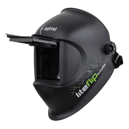Masque de soudage Liteflip Autopilot, 3,94" lo x 1,97" la Champ de vision, Teinte 1/5/5 - 14, Noir Cantin et fils