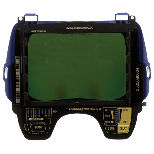 Filtre auto-assombrissant Speedglas 9100XXi, 4-1/5" la x 2-4/5" h Champ de vision, Pour utilisation avec Masques de soudage de s&eacute;rie 9100 Cantin et fils