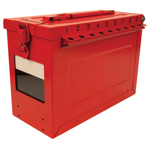 Grand boîtier verrouillable pour groupe, Rouge Cantin et fils