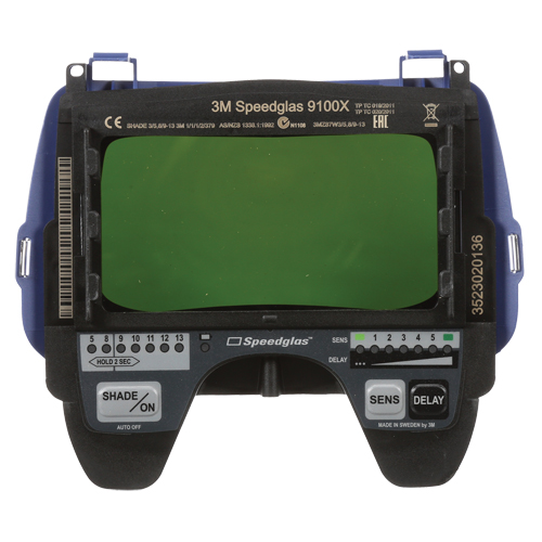 Filtre pour lentille de soudage auto-assombrissant Speedglas 9100X, 4-2/10" la x 2-1/10" h Champ de vision, Pour utilisation avec S&eacute;rie 9100 Cantin et fils