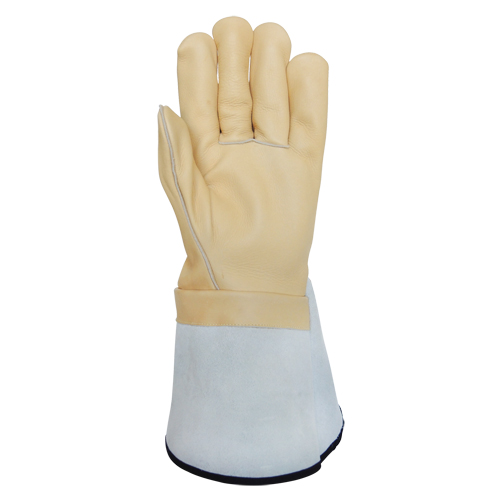 Gants pour monteur de ligne, Petit, Paume en Cuir fleur de vache Cantin et fils