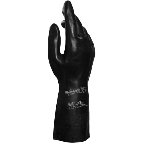 Technic NS-420 Gloves, Size 6/X-Small, 12.5" L, Latex/Neoprene, Flock-Lined Inner Lining, 30-mil Cantin et fils