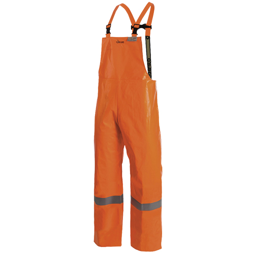 P162 041 Utili-Gard&reg; FR Bib Pant, Small, High Visibility Orange Cantin et fils
