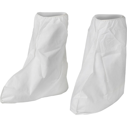 Couvre-botte jetable KleenGuard A40, Taille unique, Microporeux, Blanc Cantin et fils