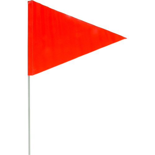 Fanion pour le d&eacute;neigement, Rouge, 6' ha Cantin et fils