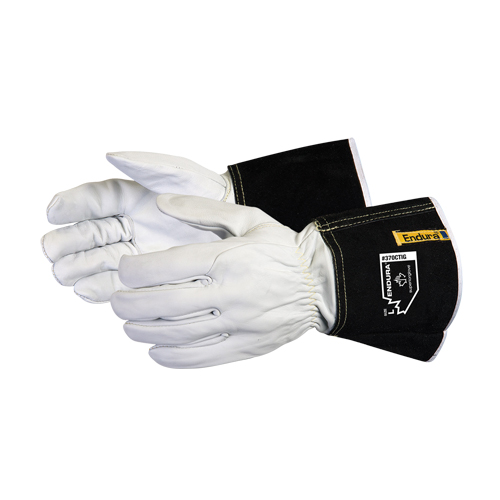 Gants de soudage Endura, Cuir fleur de ch&egrave;vre, Taille Petit Cantin et fils