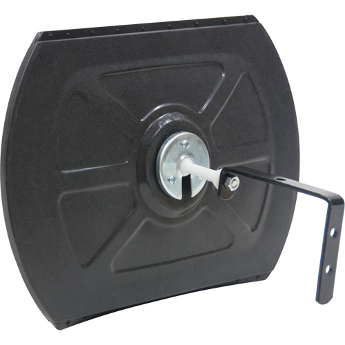 Roundtangular Convex Mirror with Bracket, 12" H x 18" W, Indoor/Outdoor Cantin et fils
