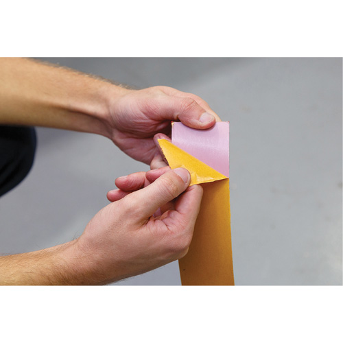 Tough-Mark Heavy-Duty Floor Marking, Rectangle, 48" L x 2" W, Red, Polyethylene Cantin et fils