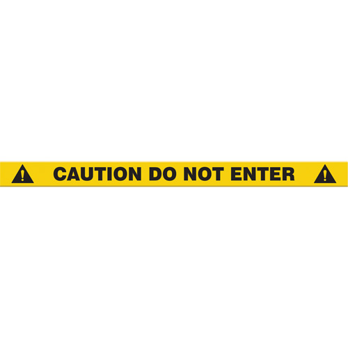 Tough-Mark Heavy-Duty Floor Marking, Rectangle, 48" L x 4" W, Yellow, Polyethylene Cantin et fils