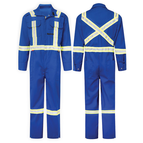 Nomex&reg;Essential 6 oz. Deluxe Coveralls, Size 34, Royal Blue Cantin et fils