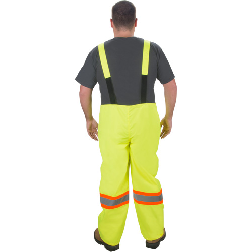 Salopette imperm&eacute;able RZ1000, Polyester, Petit, Jaune lime haute visibilit&eacute; Cantin et fils
