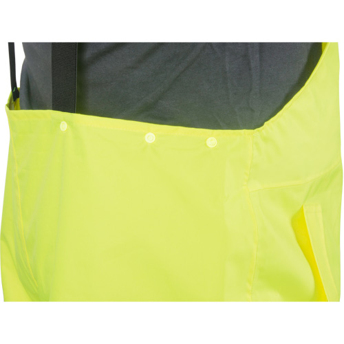 Salopette imperm&eacute;able RZ1000, Polyester, Petit, Jaune lime haute visibilit&eacute; Cantin et fils