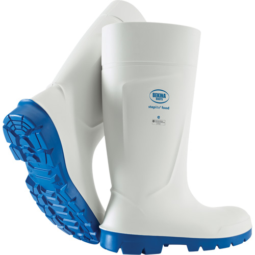 Bottes de s&eacute;curit&eacute; Bekina Steplite pour lhygi&egrave;ne et la s&eacute;curit&eacute; alimentaire, Polyur&eacute;thane, Embout Acier, Pointure 4 Cantin et fils
