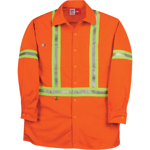 Chemise de travail industrielle Westex UltraSoft, Petit, Orange Cantin et fils