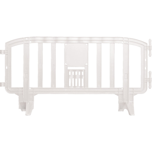 Movit Barricade, Interlocking, 78" L x 39" H, White Cantin et fils