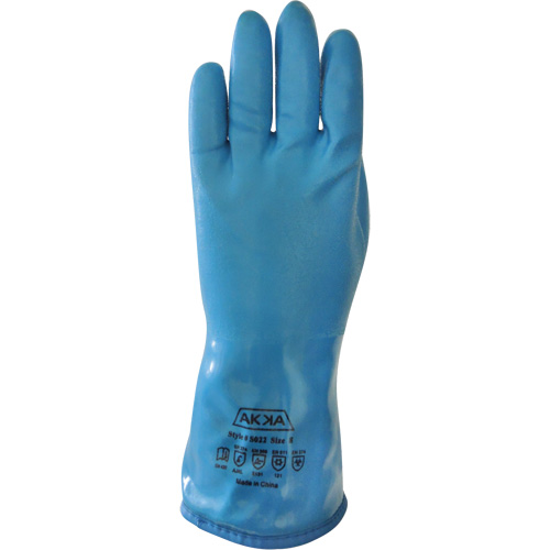 S022 Chemical-Resistant Gloves, Size 8, 11.8" L, PVC, Acrylic Inner Lining, Winter Weight Cantin et fils