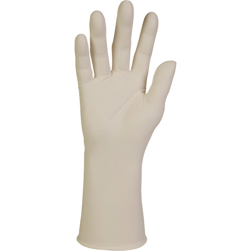 XTRA-PFE Exam Gloves, Large, Latex, 10-mil, Powder-Free, White, Class 2 Cantin et fils