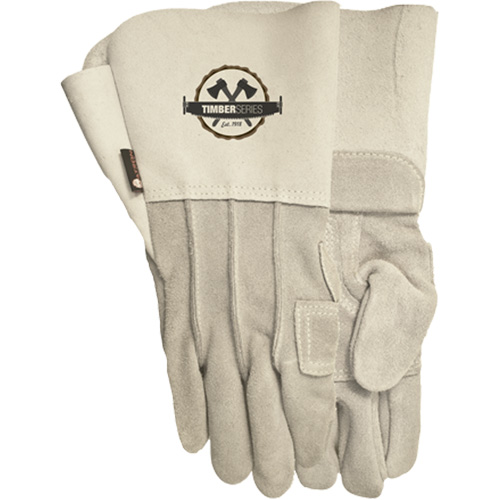 109G Timber Beast Welding Gloves, Split Cowhide, Size 8 Cantin et fils