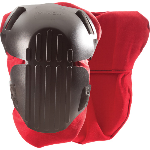 Fire Retardent Hard Shell Knee Pads, Hook and Loop Style, Plastic Caps, Foam/Gel Pads Cantin et fils