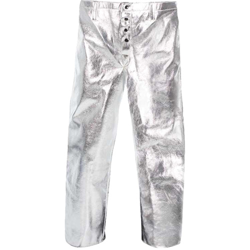 Heat Resistant Pants with Fly, 28, Aluminized Kevlar&reg; Cantin et fils