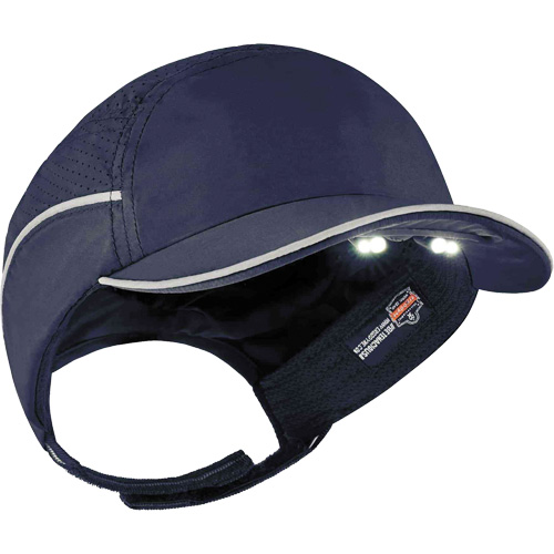 Casque antichocs l&eacute;ger avec lampe DEL 8965 Skullerz, Bleu marin Cantin et fils
