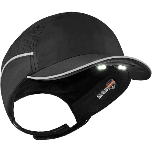 Casque antichocs l&eacute;ger avec lampe DEL 8965 Skullerz, Noir Cantin et fils