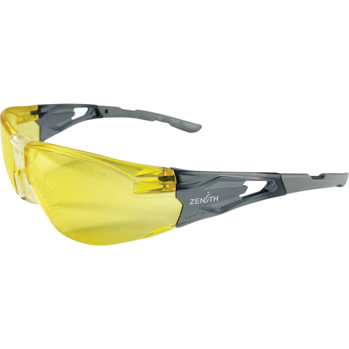 Z2900 Series Safety Glasses, Amber Lens, Anti-Scratch, ANSI Z87+/Meets/Exceeds CSA Z94.3 Cantin et fils