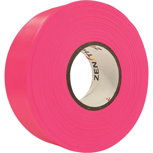 Flagging Tape, 1.1875" W x 164' L, Fluorescent Pink Cantin et fils