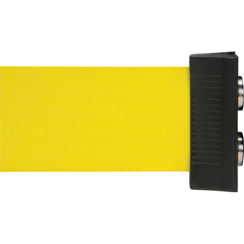 Cassette de ruban magn&eacute;tique pour barri&egrave;re de contr&ocirc;le des foules personnalis&eacute;e, Caution Do Not Enter, 7', Ruban Jaune Cantin et fils
