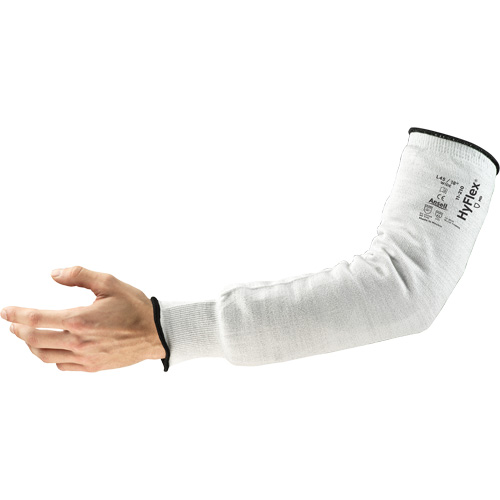 HyFlex&reg; 11-210 Series Wide Cut Resistant Sleeve, Intercept, 18", ASTM ANSI Level A2/EN 388 Level 2, Grey Cantin et fils