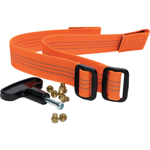 Crampons et sangles de rechange en laiton pour crampons &agrave; glace Midcleat Cantin et fils