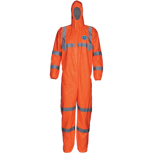 HV High Visibility Coveralls with Hood, Small, Orange, Tyvek&reg; 500 Cantin et fils