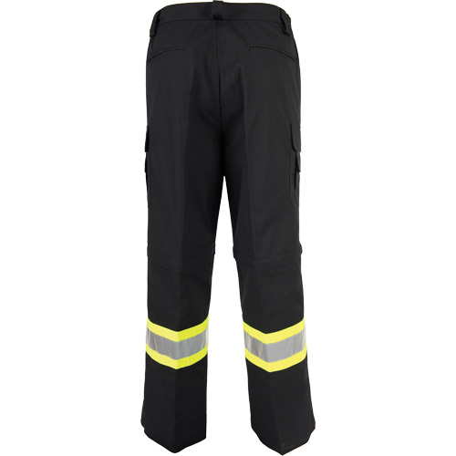 Pantalons ventil&eacute;s haute visibilit&eacute; toutes saisons, Poly-coton, 50, Noir Cantin et fils