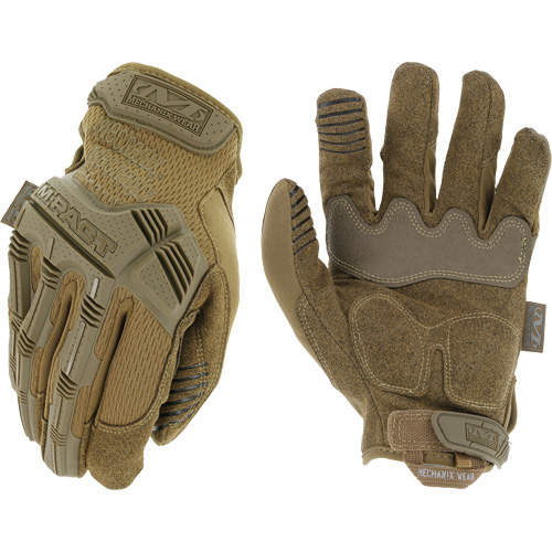 Gants antichocs tactiques Coyote M-Pact, 8, Paume en Synth&eacute;tique, Poignet Boucle et crochet Cantin et fils